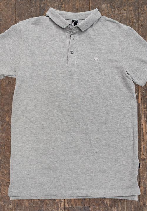 Menswear Mash-Up - Pique Polo – Grey