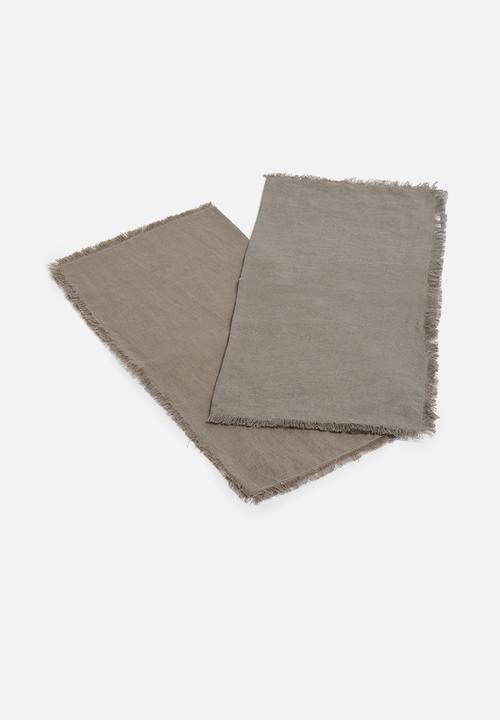 Sixth Floor - Linen napkin set of 2