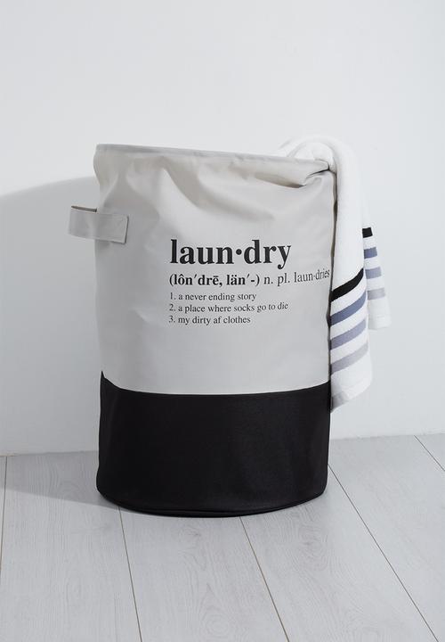 Sixth Floor - 2 Tone crunchy laundry bag