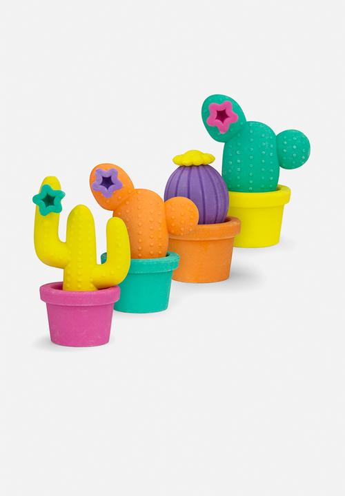Mustard  - Cool cactus erasers