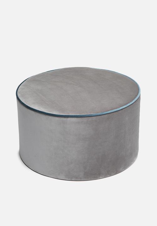 Sixth Floor - Lush velvet ottoman