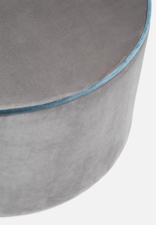 Sixth Floor - Lush velvet ottoman
