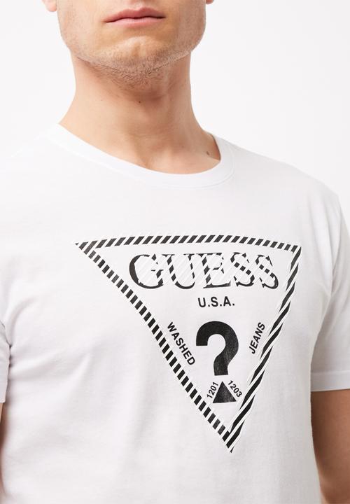 GUESS - BSC caged logo tee
