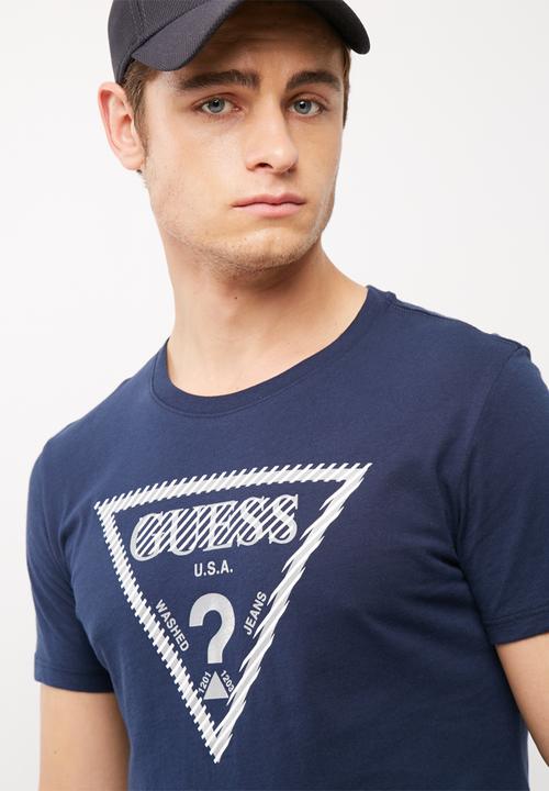 GUESS - BSC caged logo tee