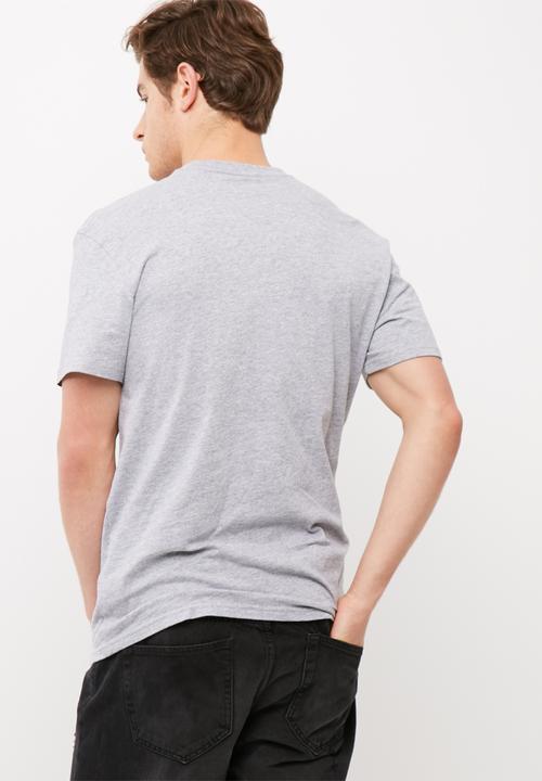 Vans - Vans classic tee - Athletic grey heather/black