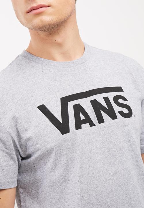 Vans - Vans classic tee - Athletic grey heather/black