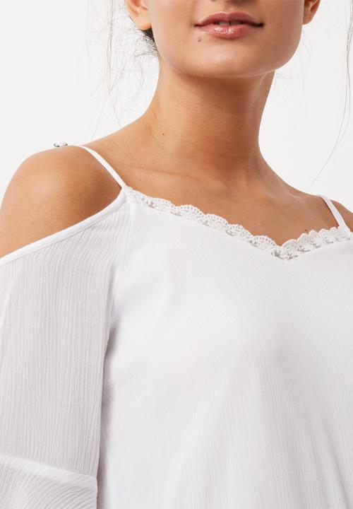 Noisy May - Alberte cold shoulder top