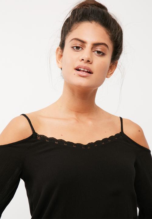 Noisy May - Alberte cold shoulder top