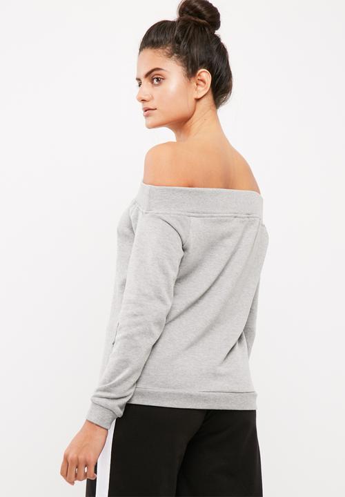 Noisy May - Christian patch off shoulder sweat