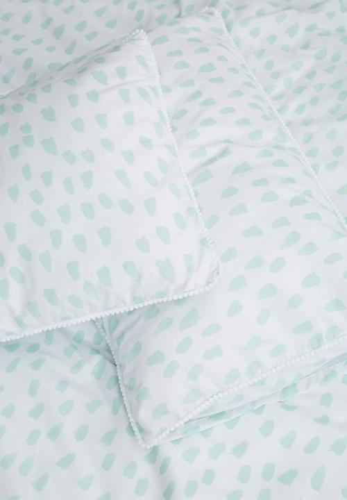 Sixth Floor - Raindrops printed duvet set