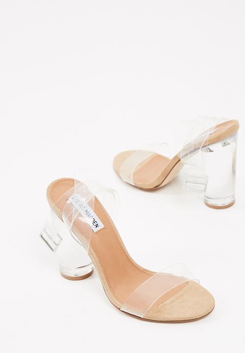 Steve Madden - Clearer heel - clear