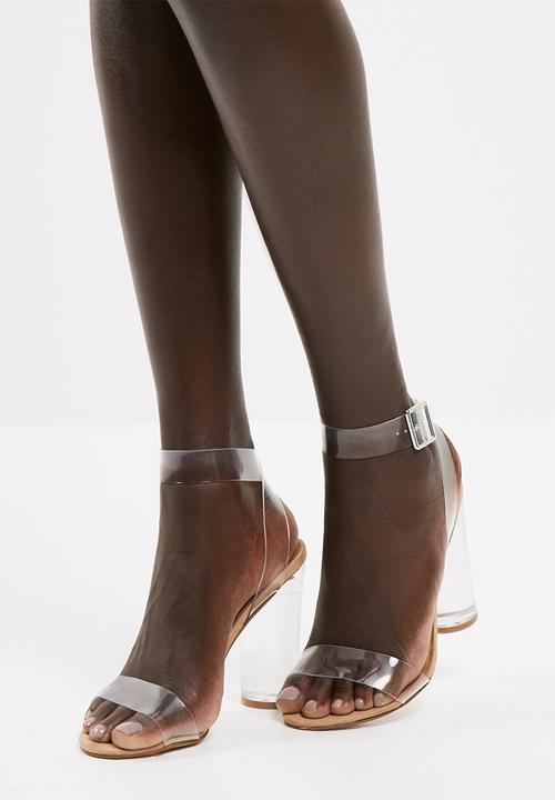Steve Madden - Clearer heel - clear