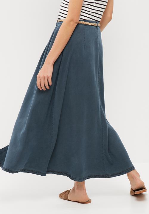 Vero Moda - Zoe tencel button skirt