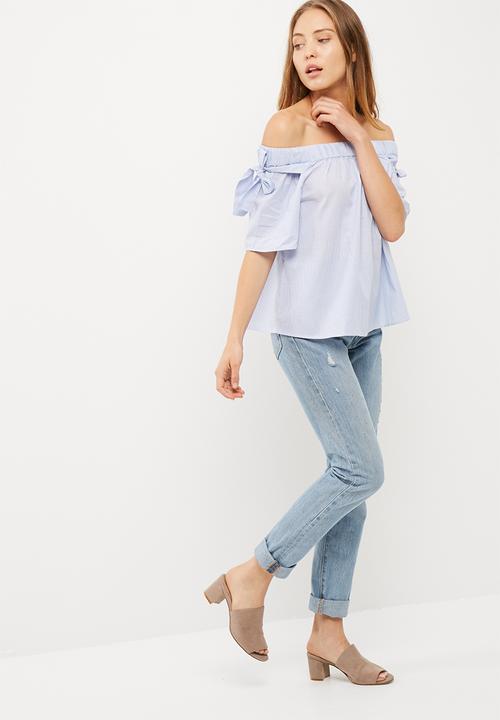 Vero Moda - Akina off shoulder bow top