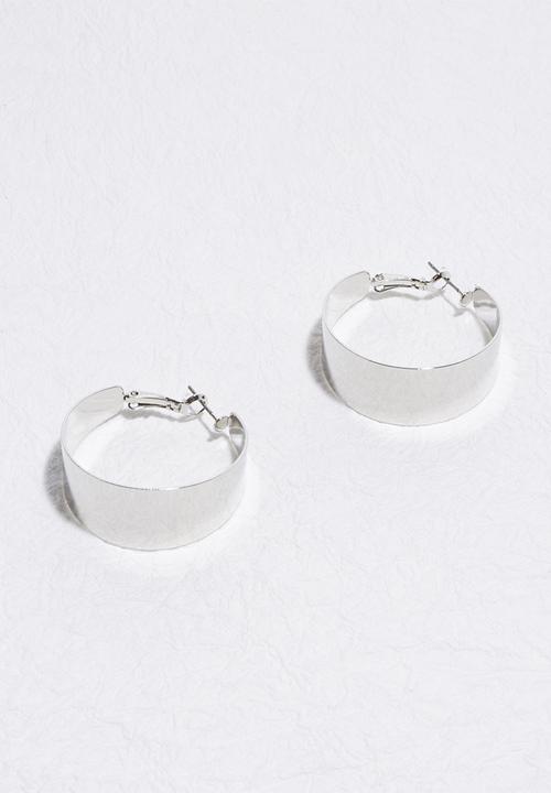 Missguided - Thick hoop earrings