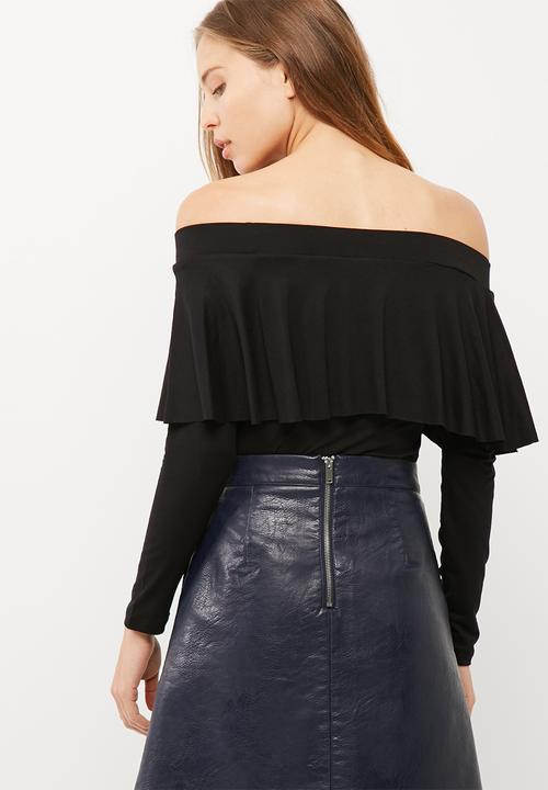 dailyfriday - Off shoulder frilled top
