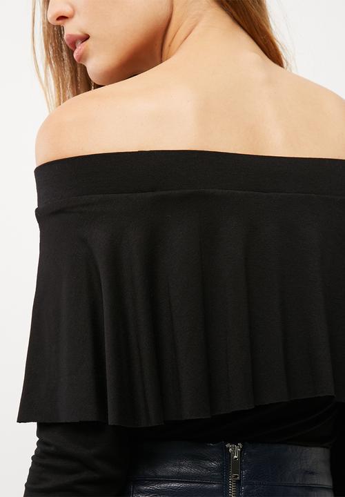 dailyfriday - Off shoulder frilled top