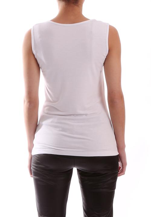 Pretty in Punk - Marly Beaded Skull Tee – White
