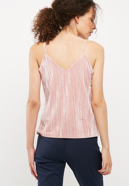 Vero Moda - Maila crushed velvet cami