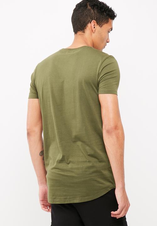 basicthread - Basic curved hem tee