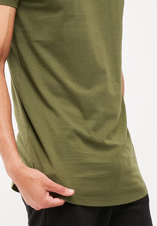 basicthread - Basic curved hem tee