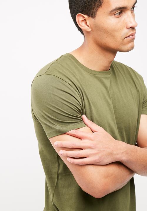 basicthread - Basic curved hem tee