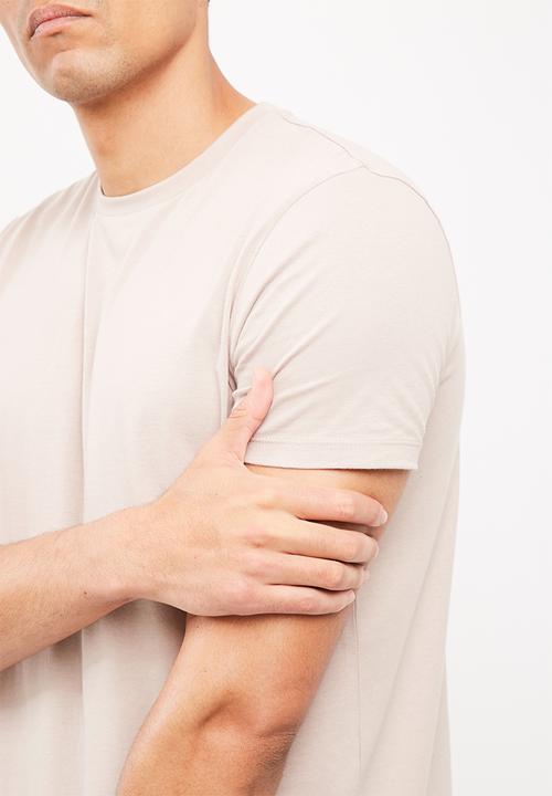 basicthread - Basic curved hem tee