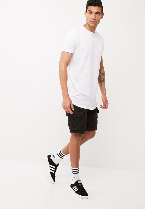 basicthread - 2pack basic curved hem tee