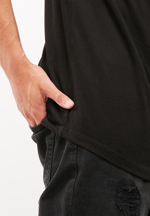 basicthread - 3 pack basic curved hem tee