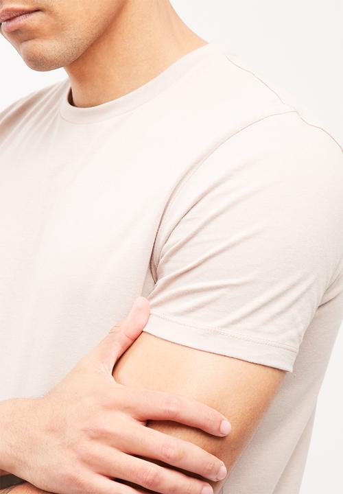 basicthread - 3 pack basic curved hem tee