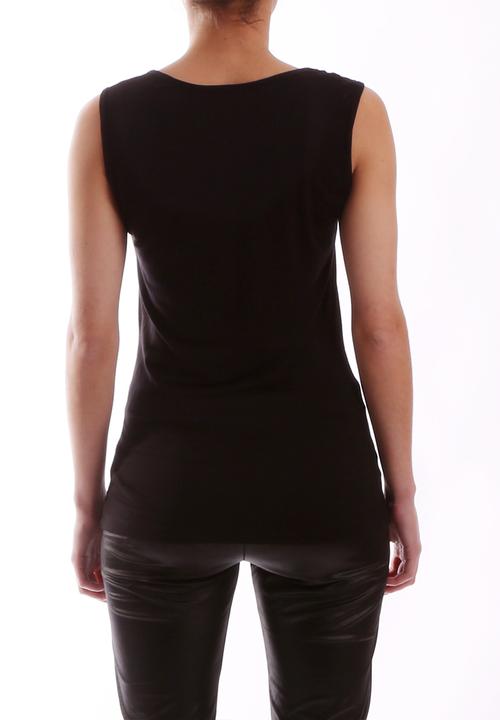 Pretty in Punk - Marly Beaded Skull Tee – Black