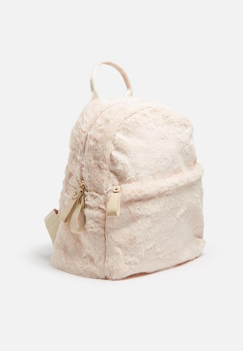 Missguided - Faux fur backpack