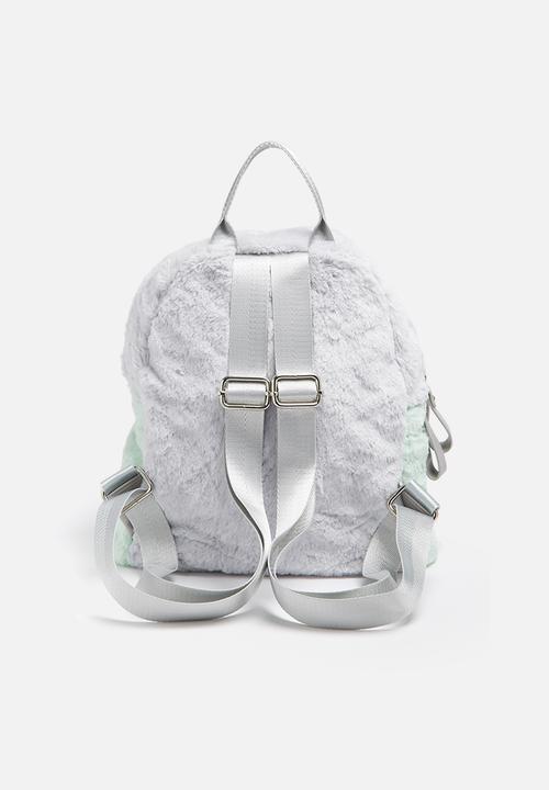 Missguided - Faux fur backpack