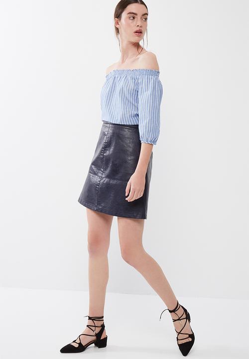 ONLY - Iris off shoulder stripe top