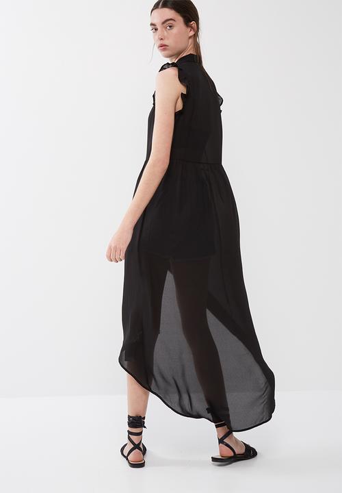 ONLY - Polly high low shirt