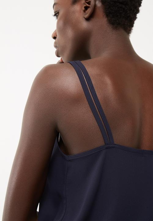 dailyfriday - Woven scoop neck cami