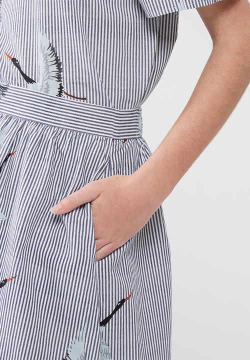 ONLY - Beatrice crane skirt