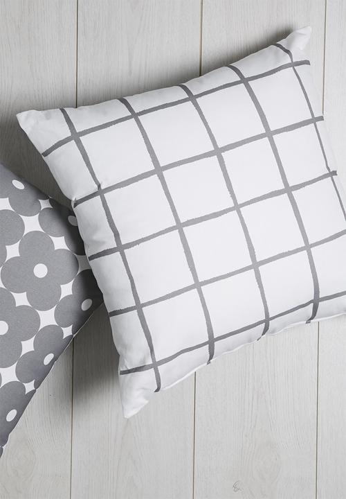 Sixth Floor - Off the grid printed cushion
