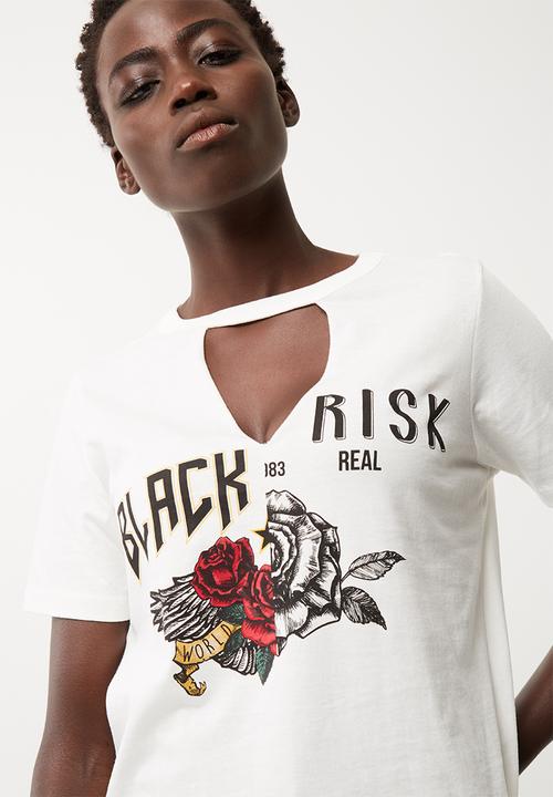 Vero Moda - Madigan choker tee