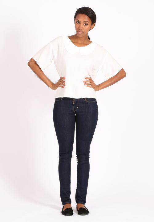 Margot Molyneux - Loose Collar Shirt – White