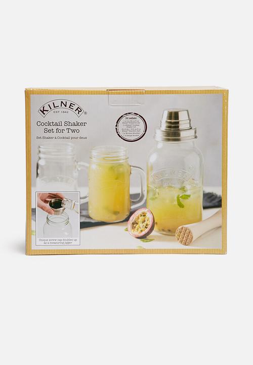 Kilner - Cocktail shaker gift set