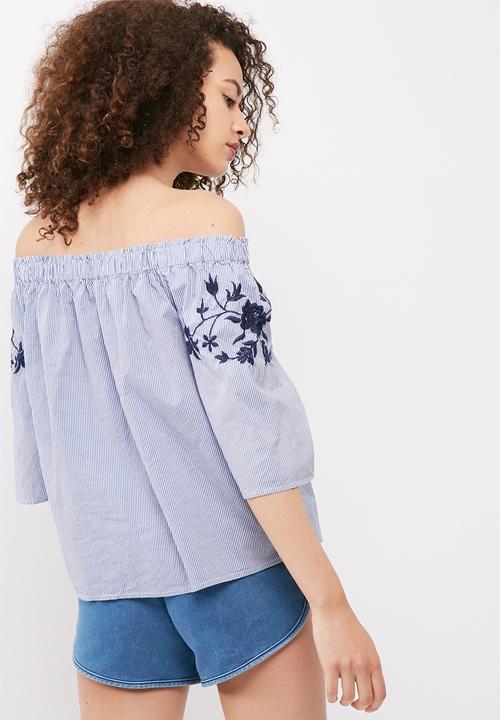 Vero Moda - Bella off shoulder midi top