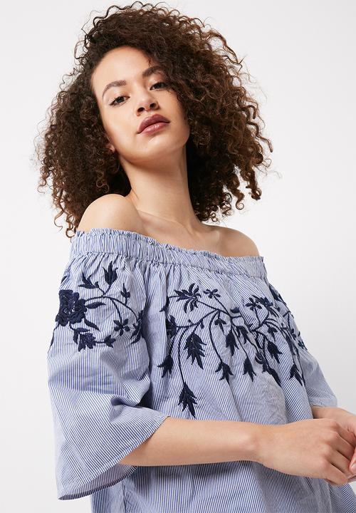 Vero Moda - Bella off shoulder midi top