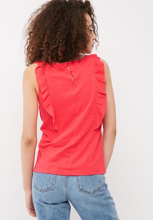 Vero Moda - Laura frill top