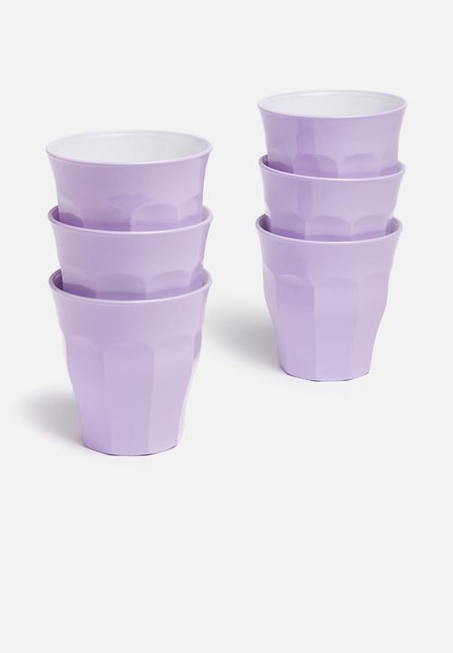 Duralex - Picardie pastel tumbler 220ml - set of 6