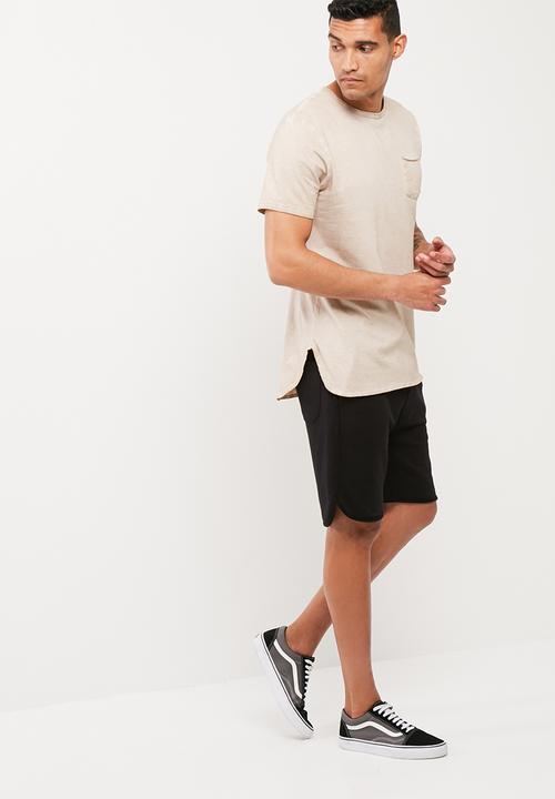 basicthread - Basic longline crew tee