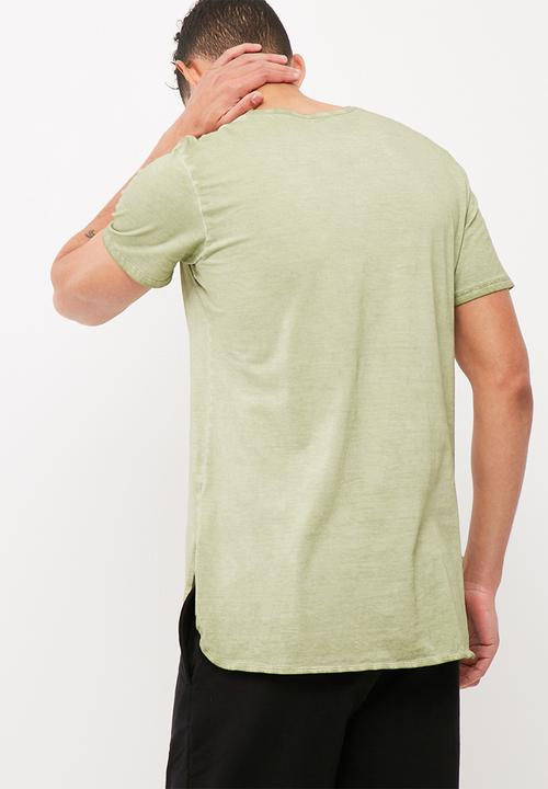 basicthread - Basic longline crew tee