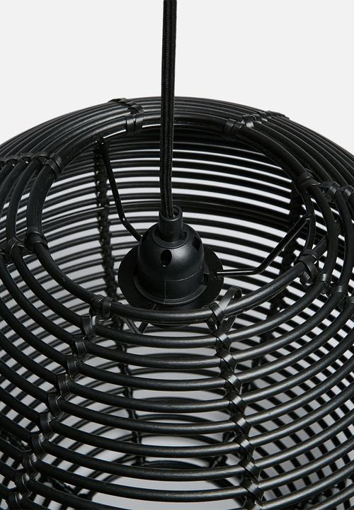 Sixth Floor - Rattan ball pendant