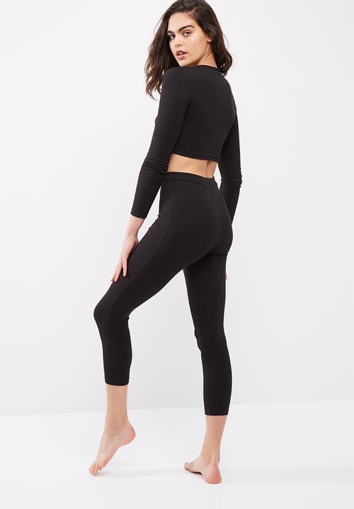 Missguided - Ribbed pyjama set