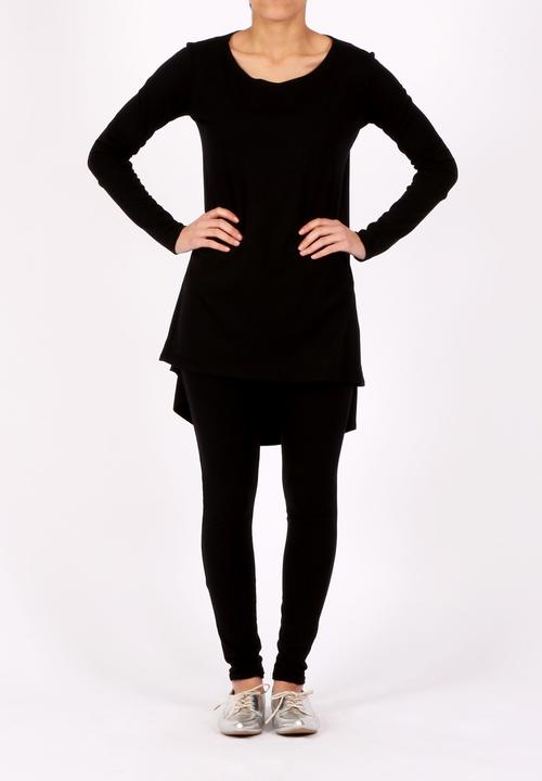 Two Clothing - Tail Tee – Black